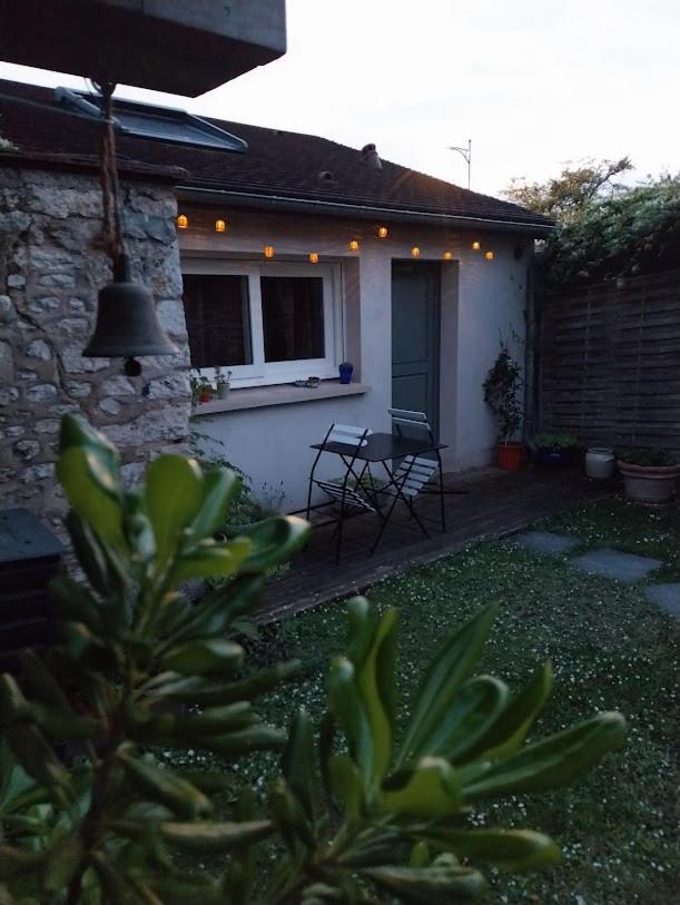 Le Prieure Reposant Otel Port-Villez Dış mekan fotoğraf